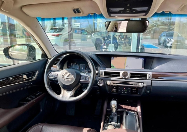 Lexus GS cena 124900 przebieg: 94670, rok produkcji 2017 z Oborniki Śląskie małe 596